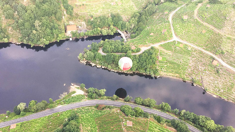 casas rurales Ribeira Sacra niños
